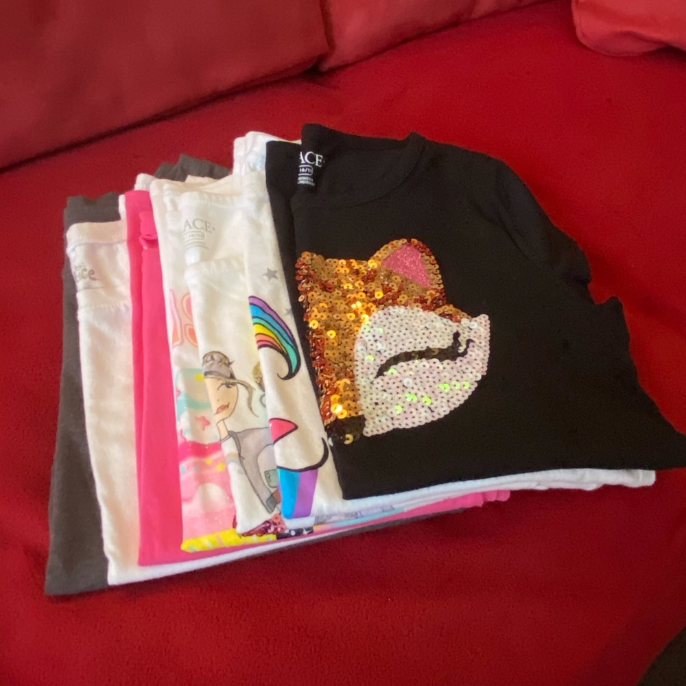 7 Girls Fashion T’s size 10/12